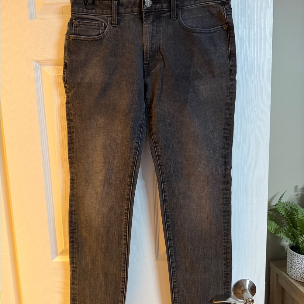 American Eagle Outfitters Slim Straight Jeans - Black